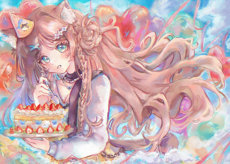 Event Art Print Postcard